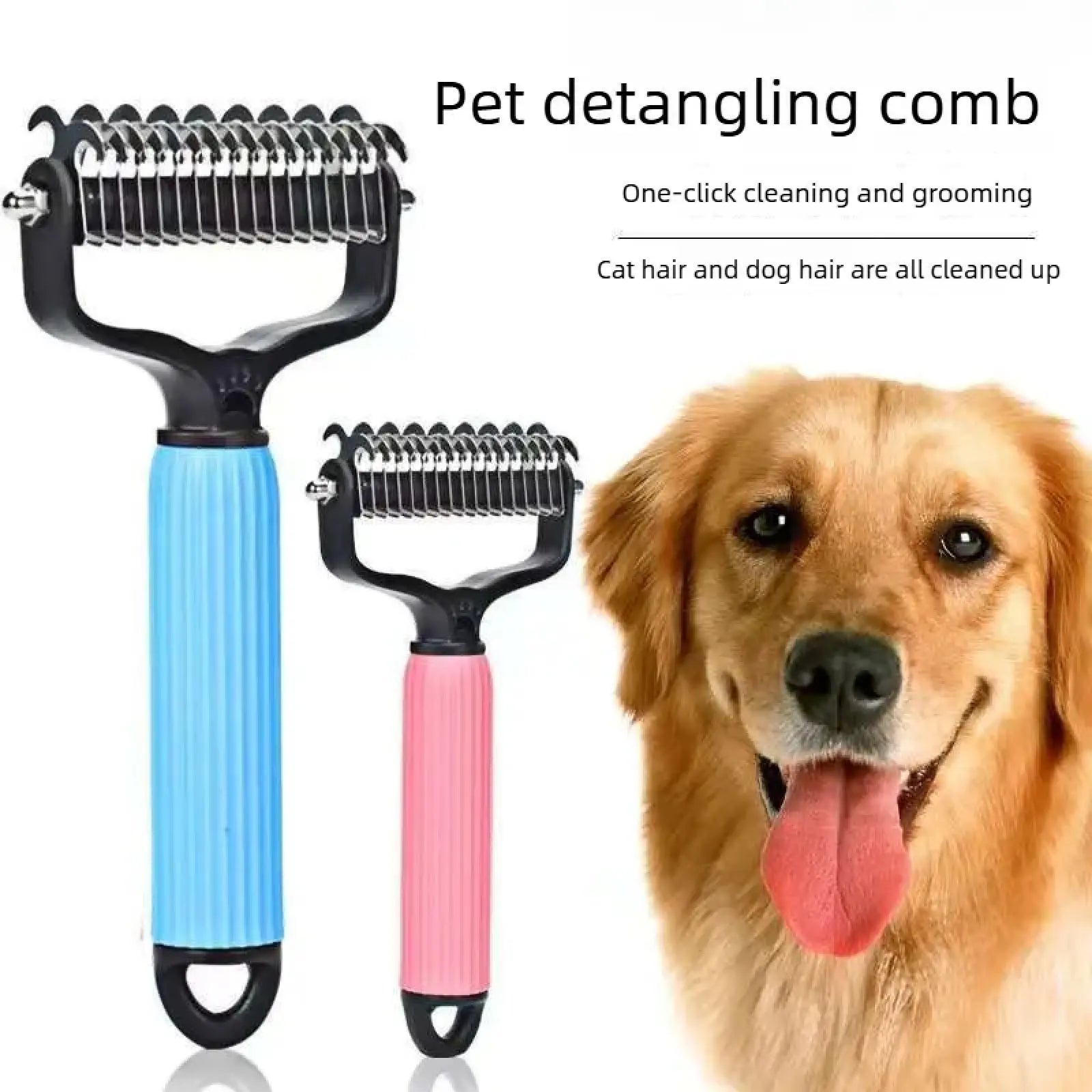 Althera CoatCare Double-Sided Grooming Brush