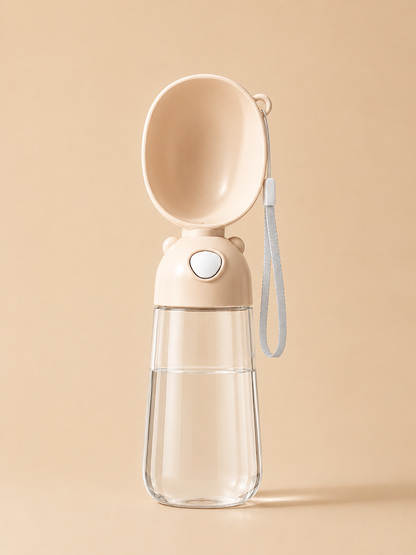 Althera PawFlow 2-in-1 Portable Pet Water Bottle & Feeder